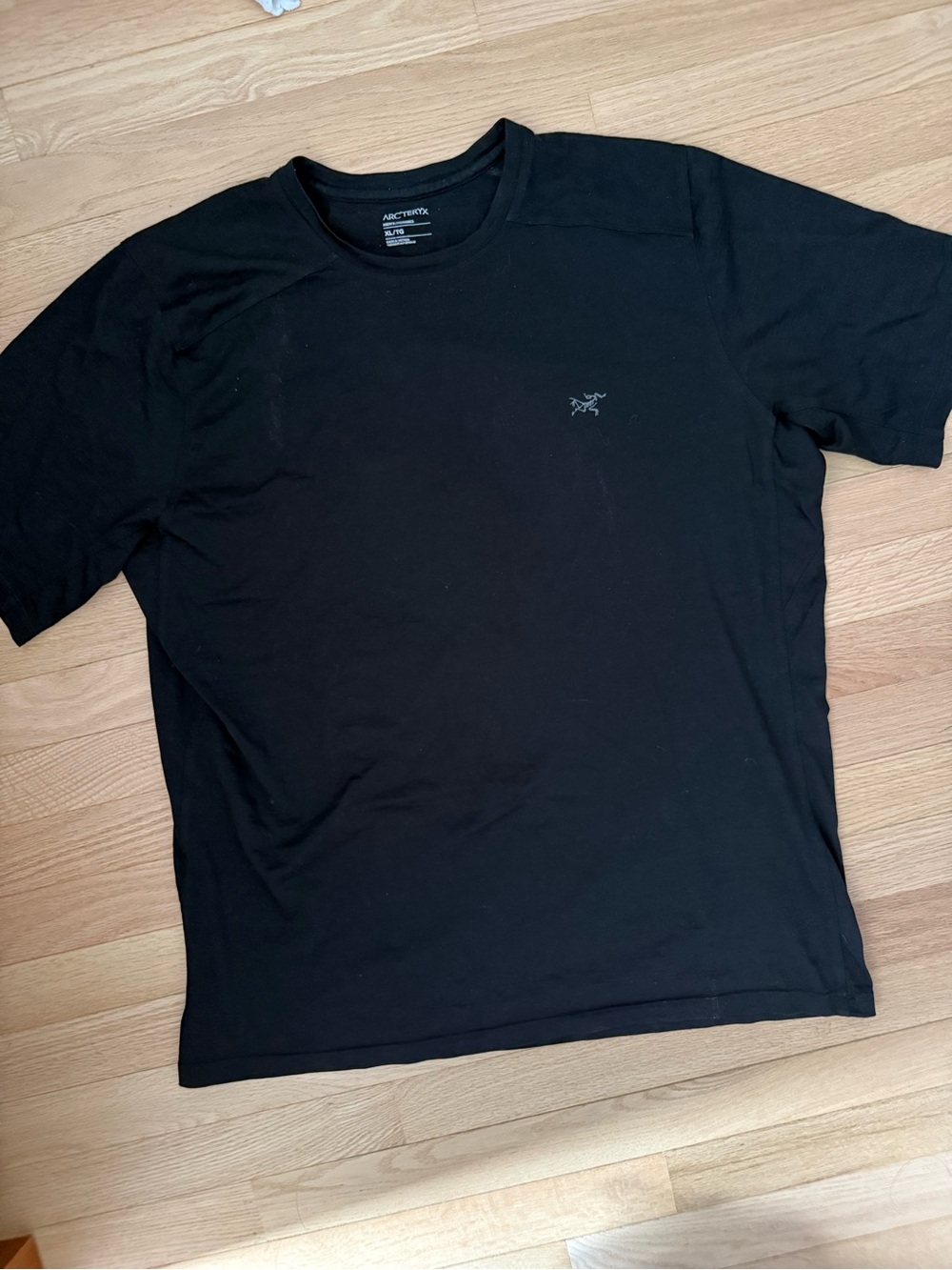 Arc'teryx Black Short-Sleeve Crew Logo Tee